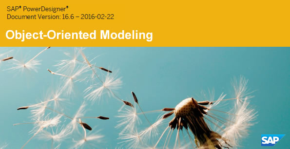 PowerDesigner 16.6 Object-Oriented Modeling